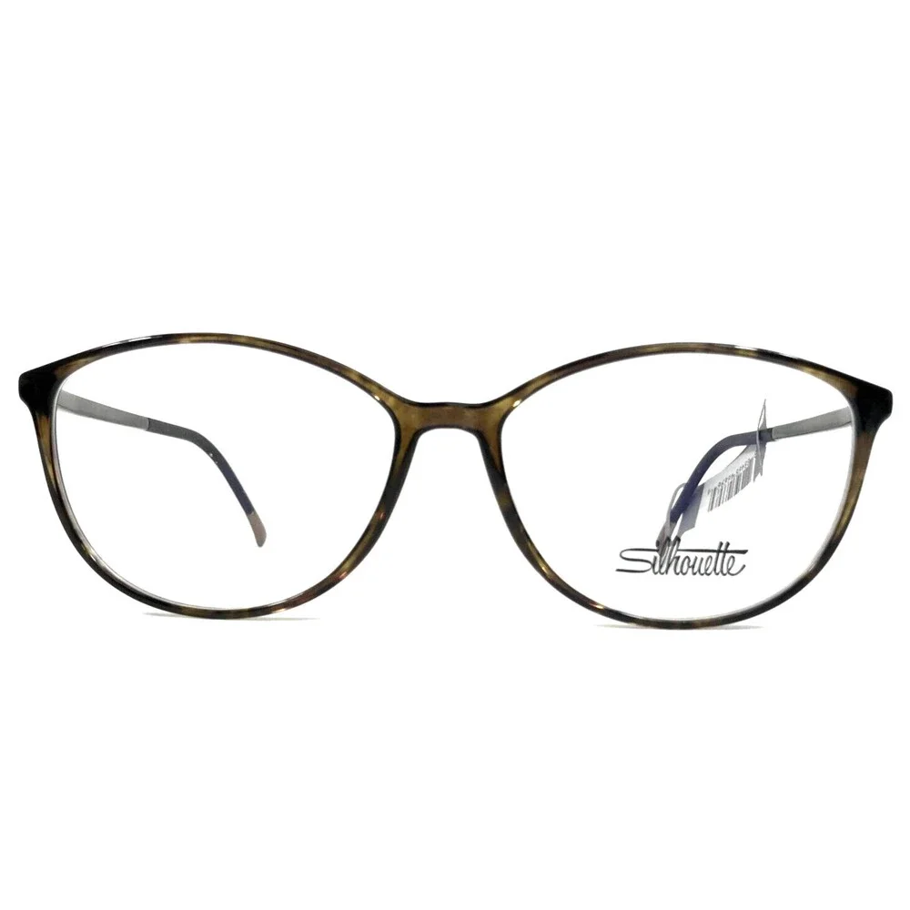Silhouette Eyeglasses Frames SPX 1604 75 9210 Illusion Havana Tobacco 54-14-35